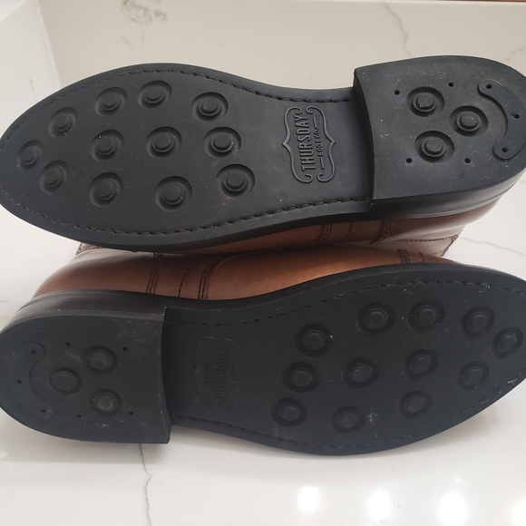 Thursday Boot Company Brown/Tan Laceup Ankle Boots Size 7 - Picture 7 of 8